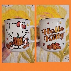 NWOT Hello Kitty Pumpkin Mug